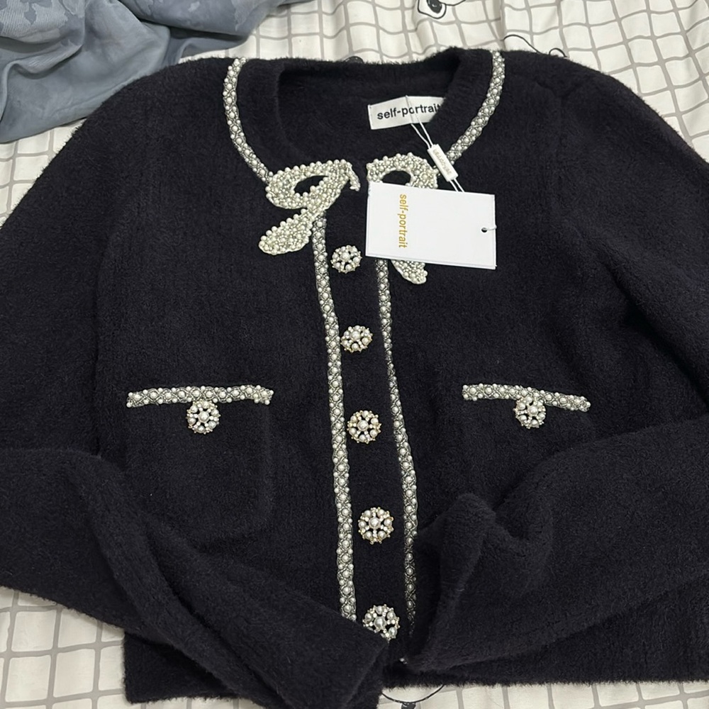 New self portrait sweater